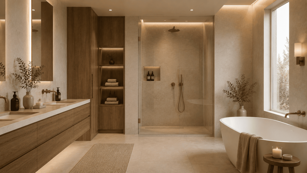 Moderne Badezimmer Fliesen: Ideen & Trends 8 FARBPALETTEN VISUAL