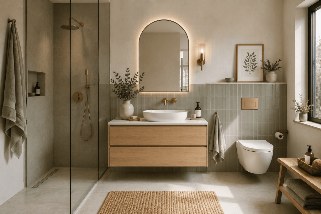 Badezimmer Fliesen Ideen: 10 moderne Designs für stilvolle Bäder 7 die im Bad wirklich funktionieren