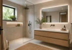Badezimmer Fliesen kleines Bad