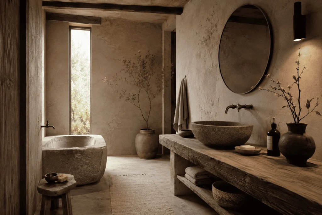 Japanischer Wabi-Sabi-Ansatz